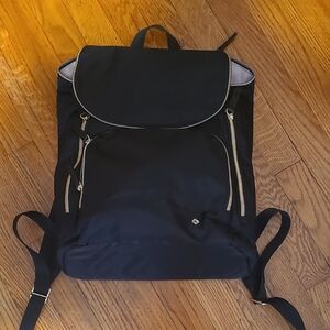 Samsonite Black and Gold Backpack